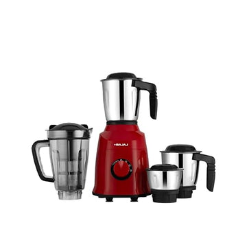 Bajaj Military Series Rex 750W 4 Jar Mixer Grinder | DuraCut Blades | 2-In-1 Function Blade In Dry Jar | 2 Yrs Warranty